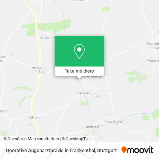 Карта Operative Augenarztpraxis in Frankenthal