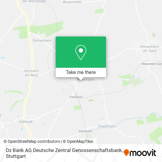 Карта Dz Bank AG Deutsche Zentral Genossenschaftsbank