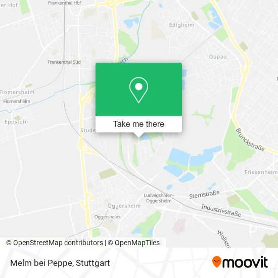 Карта Melm bei Peppe