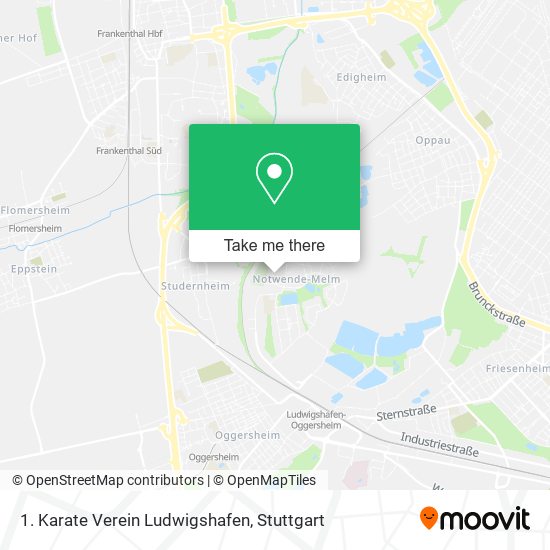 Карта 1. Karate Verein Ludwigshafen