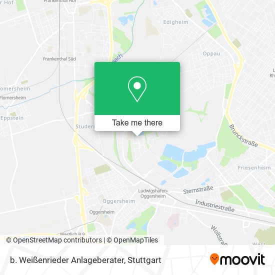 Карта b. Weißenrieder Anlageberater