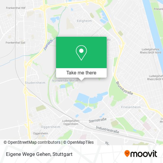 Карта Eigene Wege Gehen