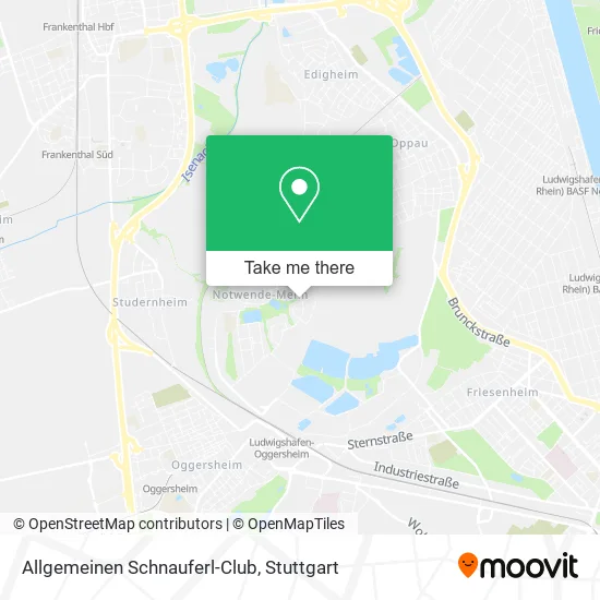 Карта Allgemeinen Schnauferl-Club