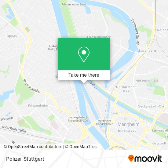 Карта Polizei