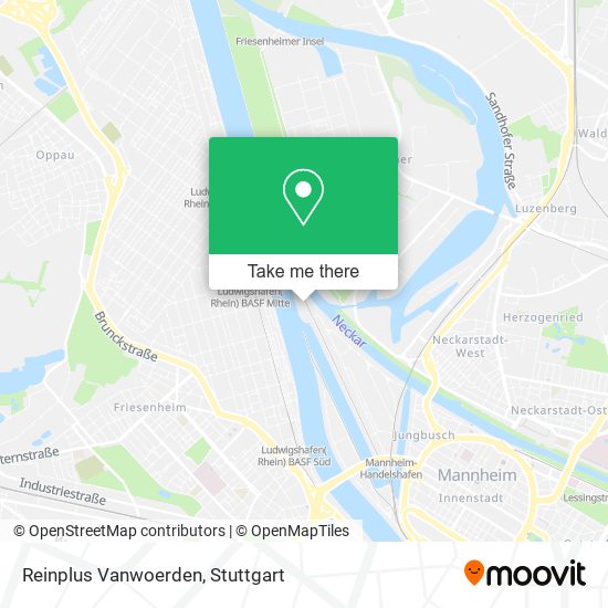 Карта Reinplus Vanwoerden