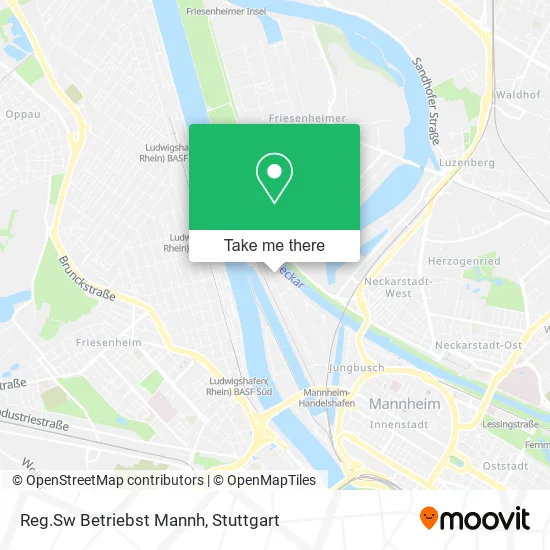 Карта Reg.Sw Betriebst Mannh