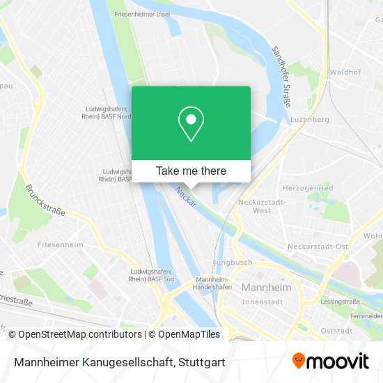 Mannheimer Kanugesellschaft map