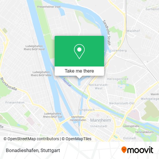 Карта Bonadieshafen