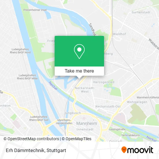 Карта Erh Dämmtechnik