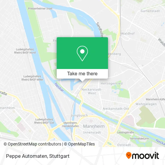 Карта Peppe Automaten