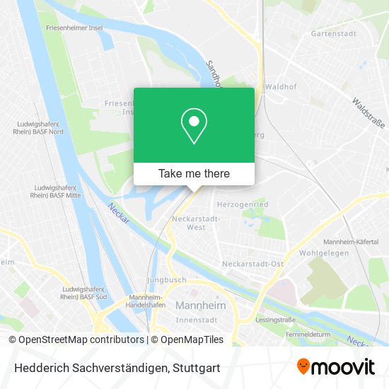 Hedderich Sachverständigen map