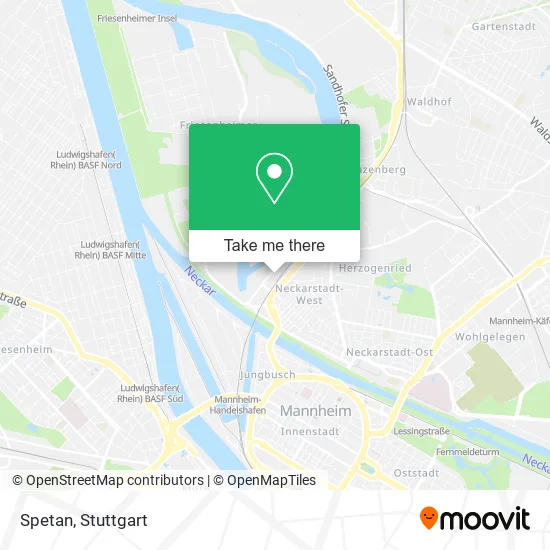 Карта Spetan