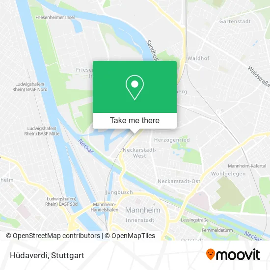 Карта Hüdaverdi