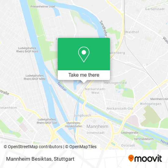 Карта Mannheim Besiktas