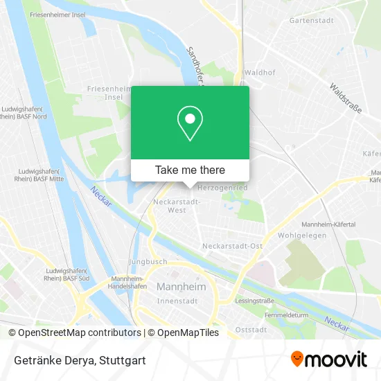 Карта Getränke Derya