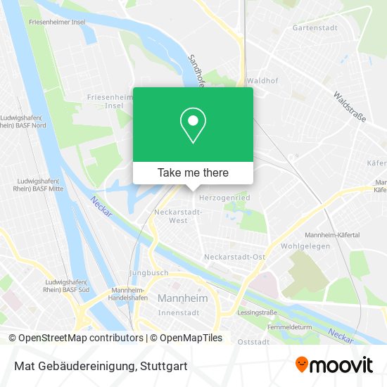 Карта Mat Gebäudereinigung