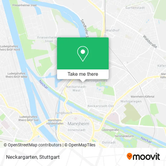 Карта Neckargarten