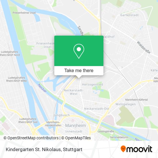 Kindergarten St. Nikolaus map