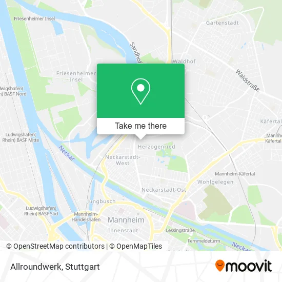 Карта Allroundwerk