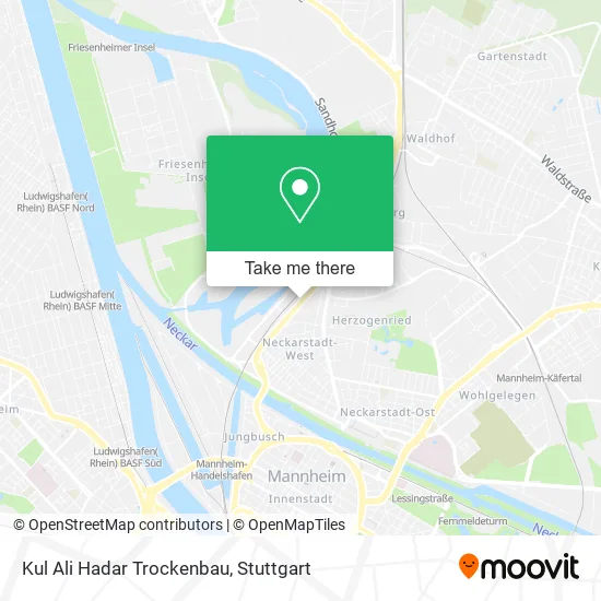 Карта Kul Ali Hadar Trockenbau