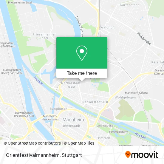 Карта Orientfestivalmannheim