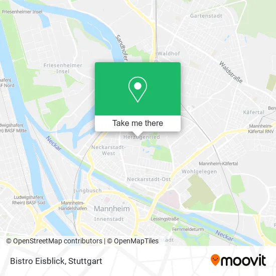 Карта Bistro Eisblick