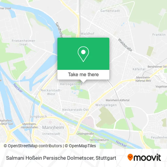 Карта Salmani Hoßein Persische Dolmetscer