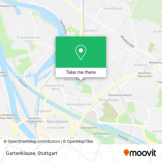 Карта Gartenklause