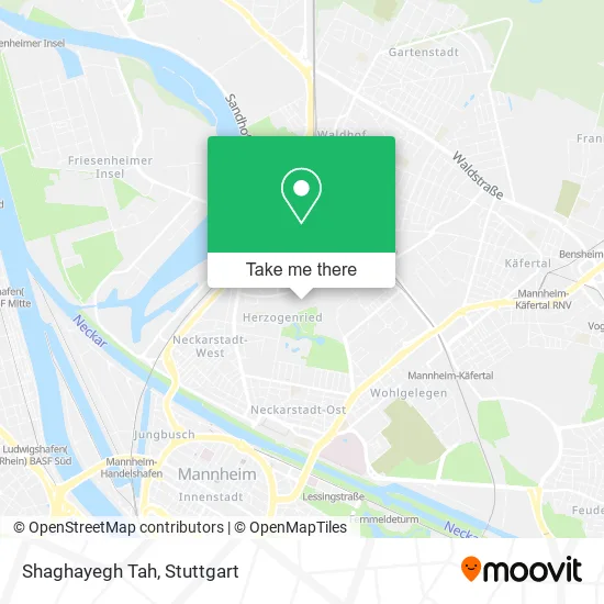 Карта Shaghayegh Tah