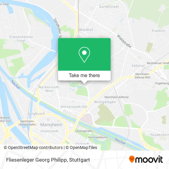 Карта Fliesenleger Georg Philipp