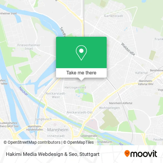 Карта Hakimi Media Webdesign & Seo