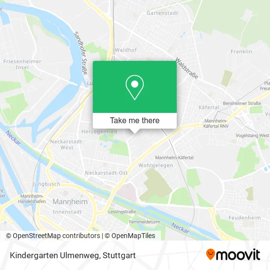 Карта Kindergarten Ulmenweg