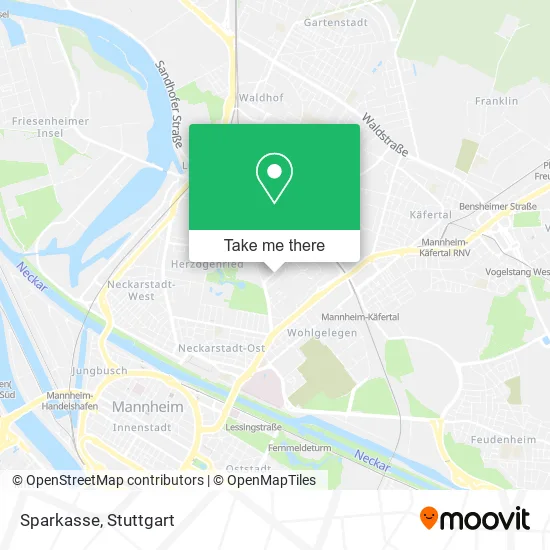 Sparkasse map