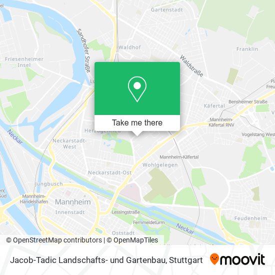 Карта Jacob-Tadic Landschafts- und Gartenbau
