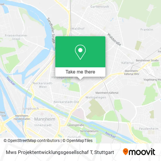 Карта Mws Projektentwicklungsgesellschaf T