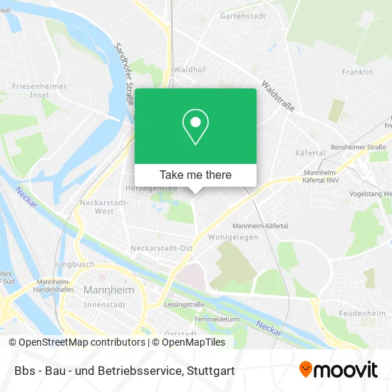 Карта Bbs - Bau - und Betriebsservice