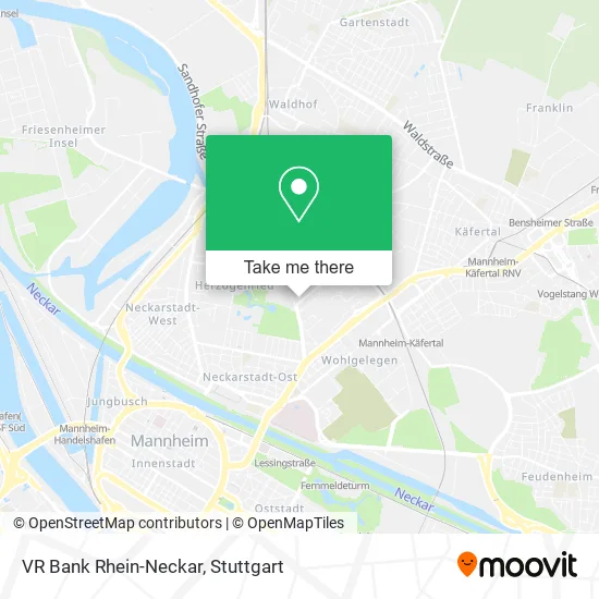 Карта VR Bank Rhein-Neckar