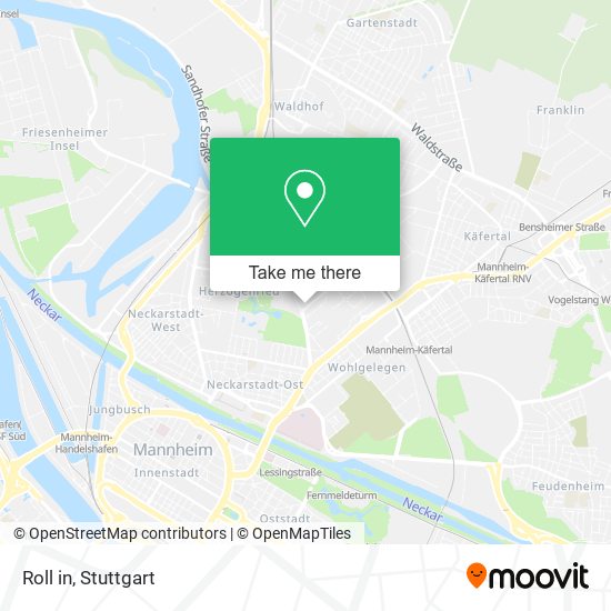 Roll in map