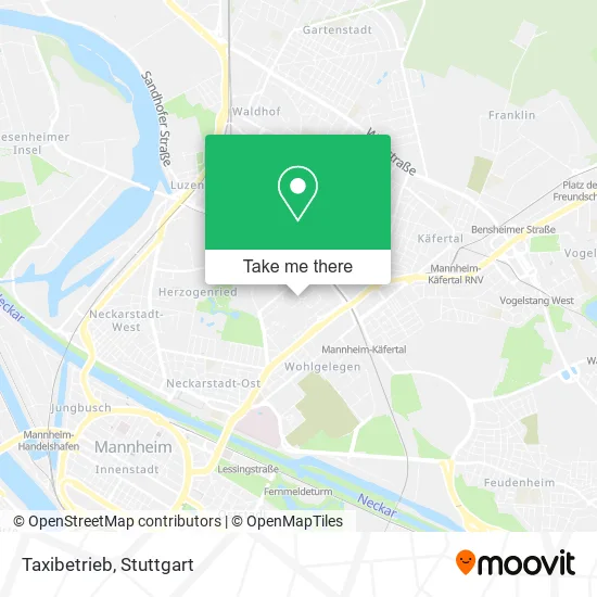 Карта Taxibetrieb