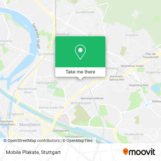 Карта Mobile Plakate