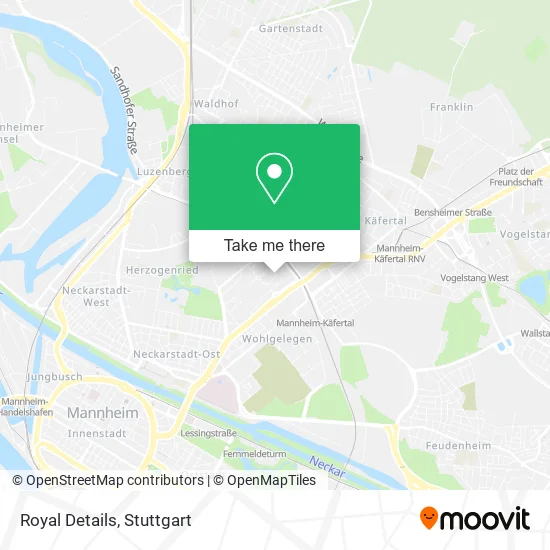 Карта Royal Details