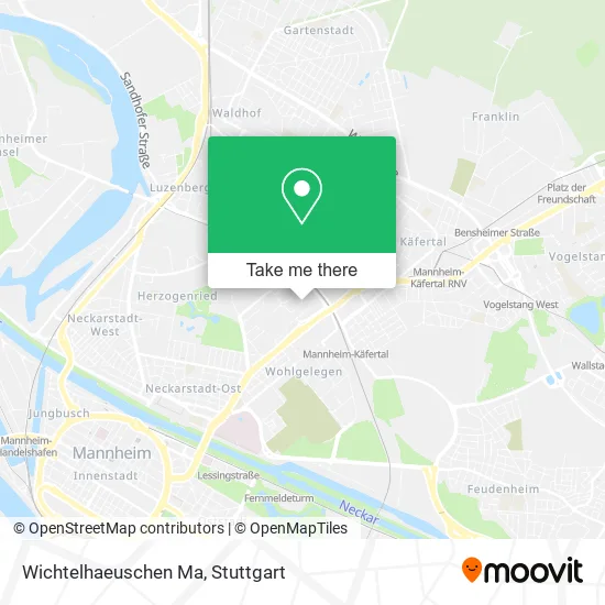 Карта Wichtelhaeuschen Ma