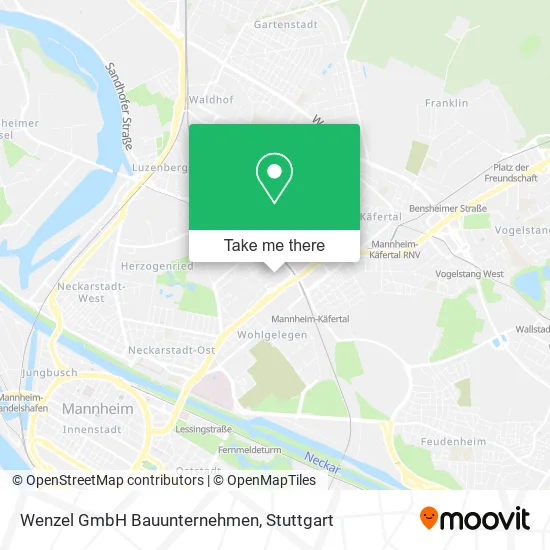 Карта Wenzel GmbH Bauunternehmen