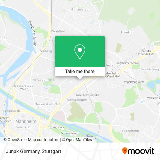 Карта Junak Germany