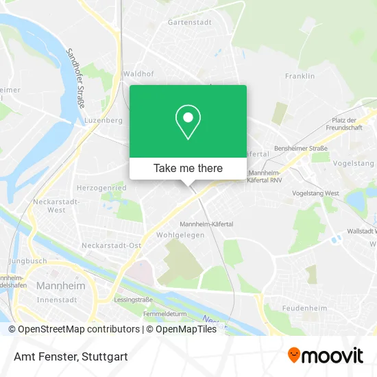 Карта Amt Fenster