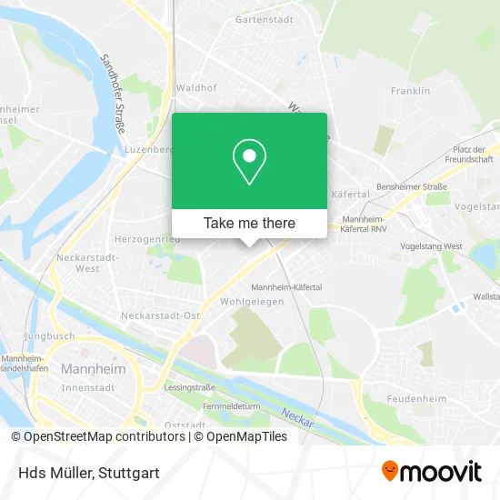 Карта Hds Müller