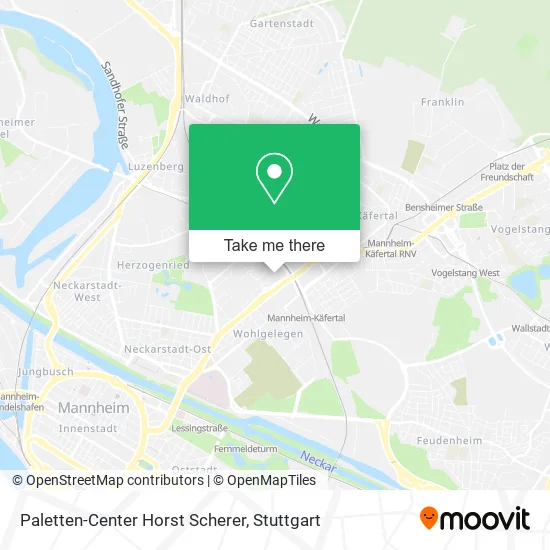 Карта Paletten-Center Horst Scherer