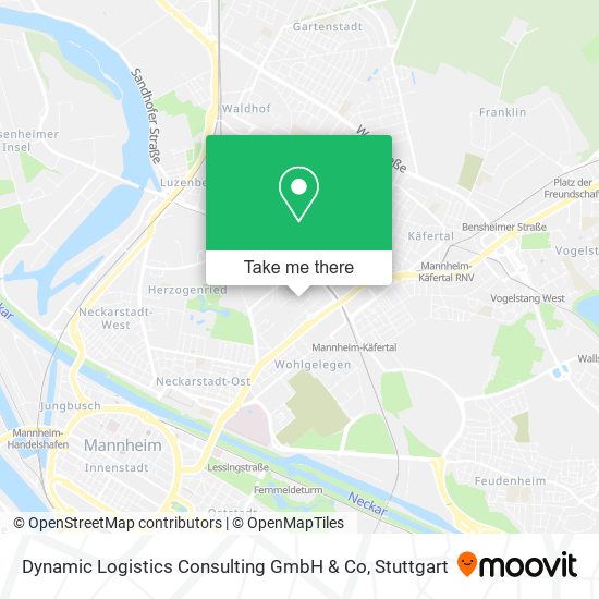 Карта Dynamic Logistics Consulting GmbH & Co