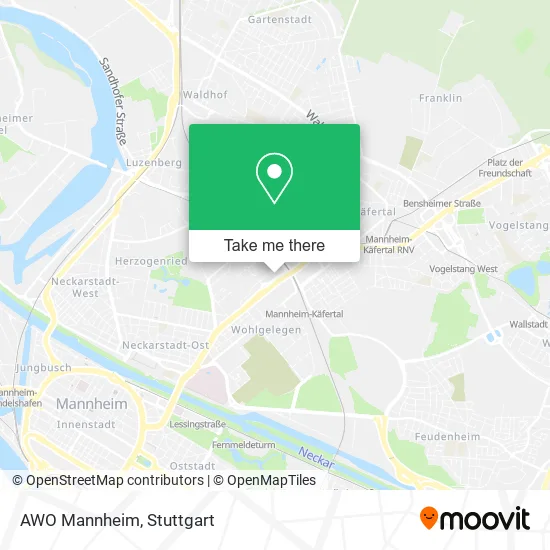 Карта AWO Mannheim