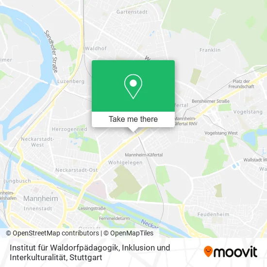 Карта Institut für Waldorfpädagogik, Inklusion und Interkulturalität